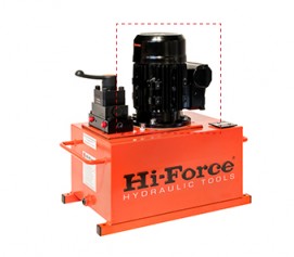 الکترو موتور تک فاز و سه فاز 60 هرتز جهت پمپ های الکتریکی هیدرولیکی Electric Motor ساخت هایفورس انگلستان