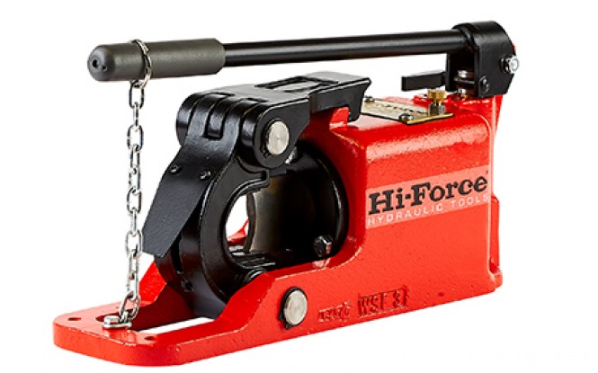 کاتر هیدرولیکی 700 بار فشارقوی جهت برش سیم بکسل و کابل با توان 44 تن مدل HSWC-Range ساخت هایفورس انگلستان